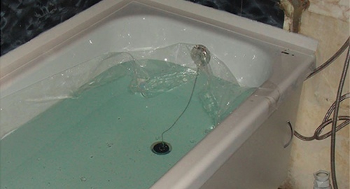 Установкой акрилового вкладыша | Мариинский Посад